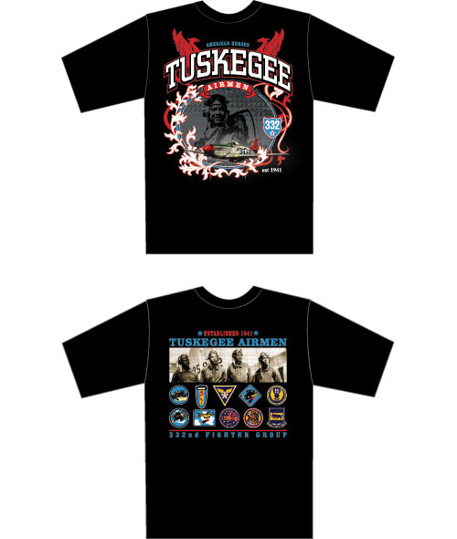 "NEW" TUSKEGEE AIRMEN T-SHIRT